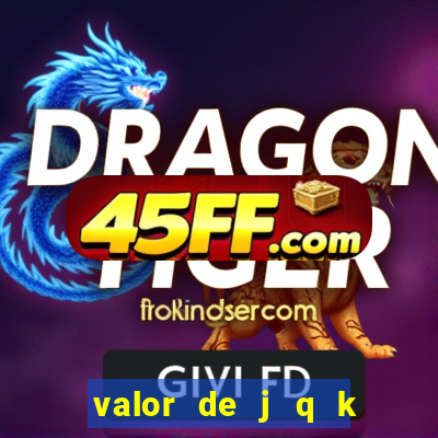 valor de j q k en blackjack